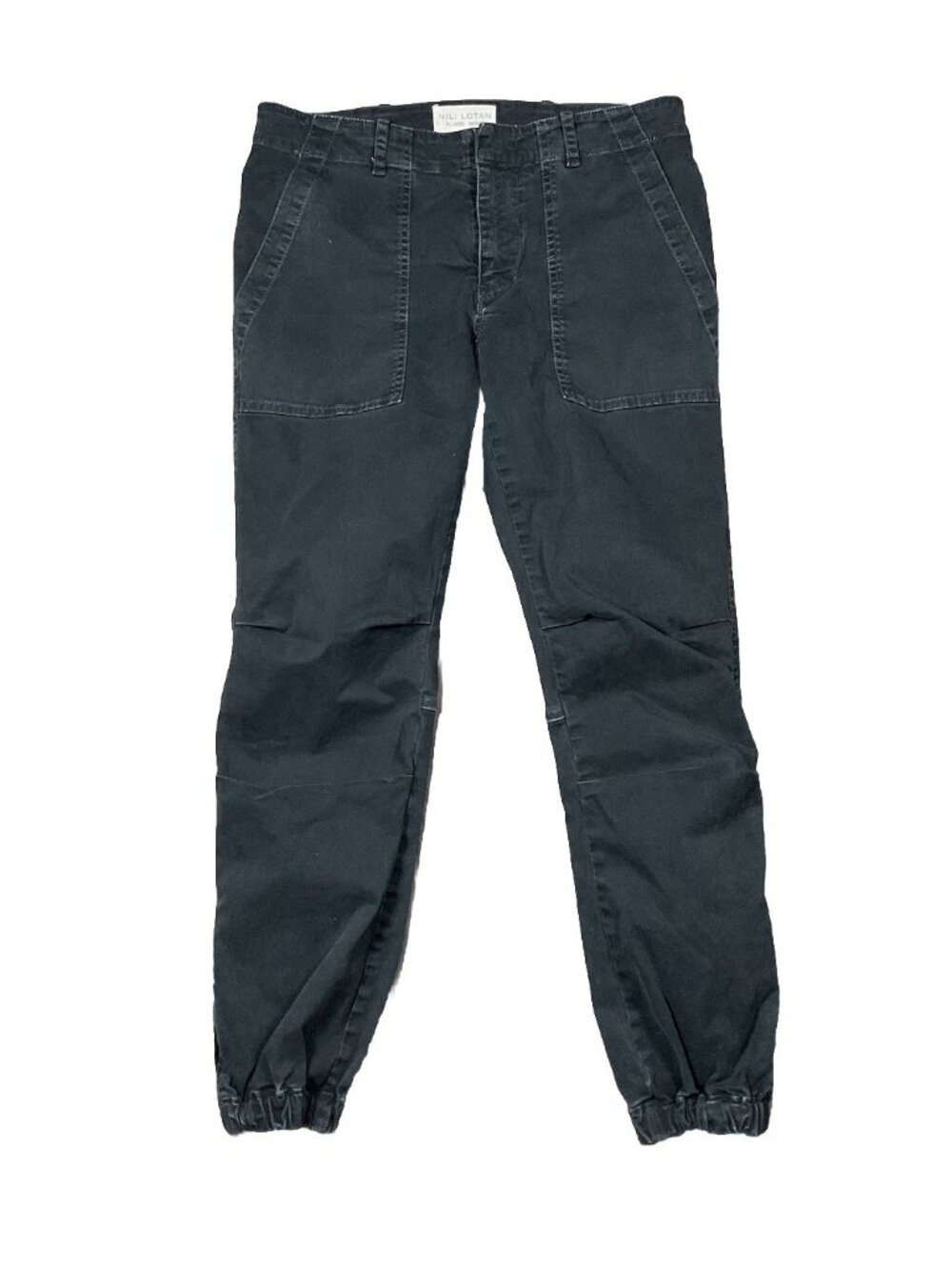 Nili Lotan Cargo Cropped Military Jogger Pants 2 New York Minimalist